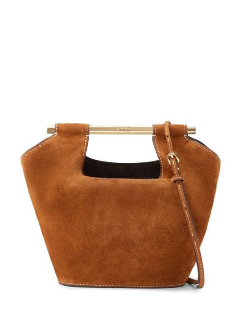 STAUD mini Mar suede tote bag...