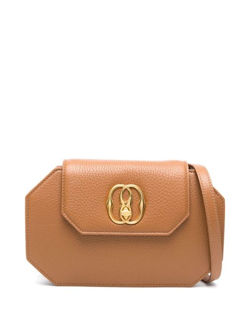 Bally emblem cross body bag -...