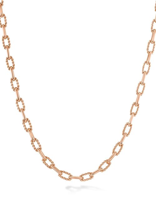 David Yurman 18kt rose gold...