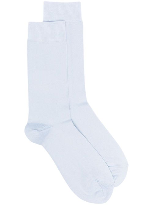 Sunspel logo-print socks -...