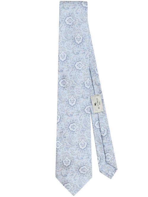 ETRO paisley-pattern silk tie...