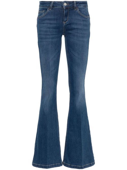 LIU JO mid-rise flared jeans...