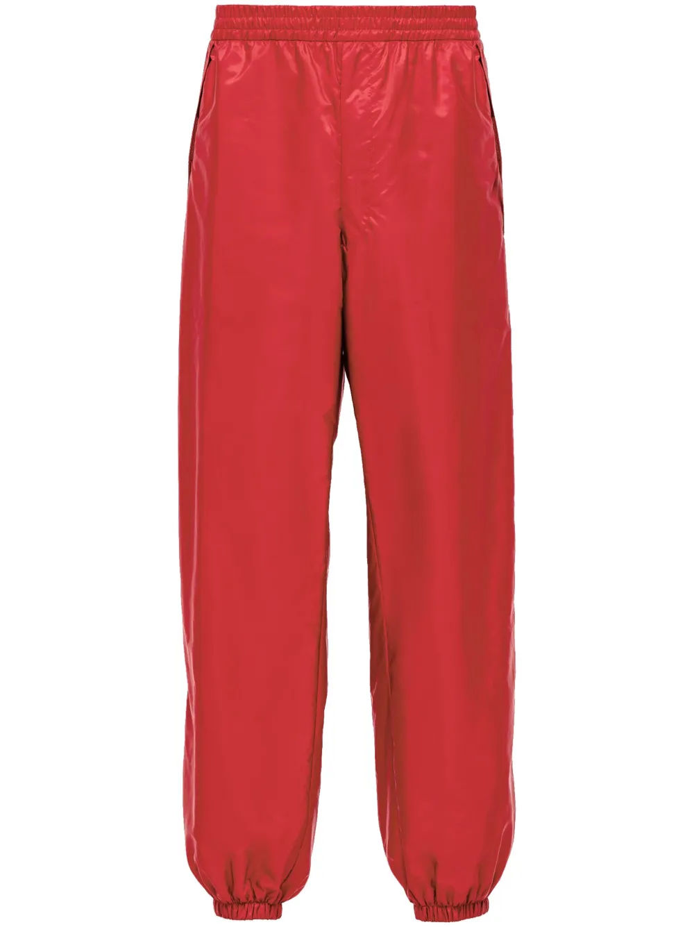Prada rubber tag track pants online