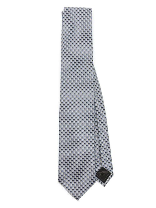 Brioni geometric-jacquard...