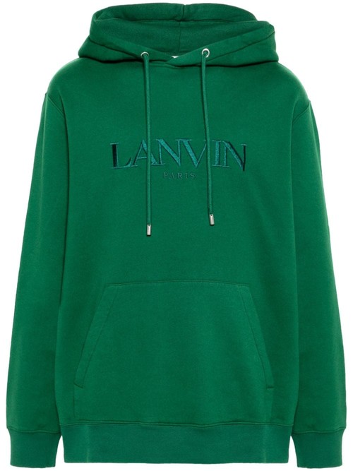 Lanvin logo-embroidered...