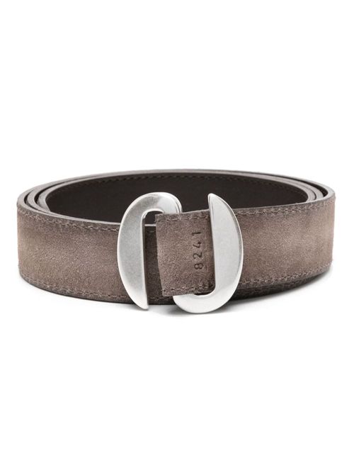 Orciani buckled suede belt -...