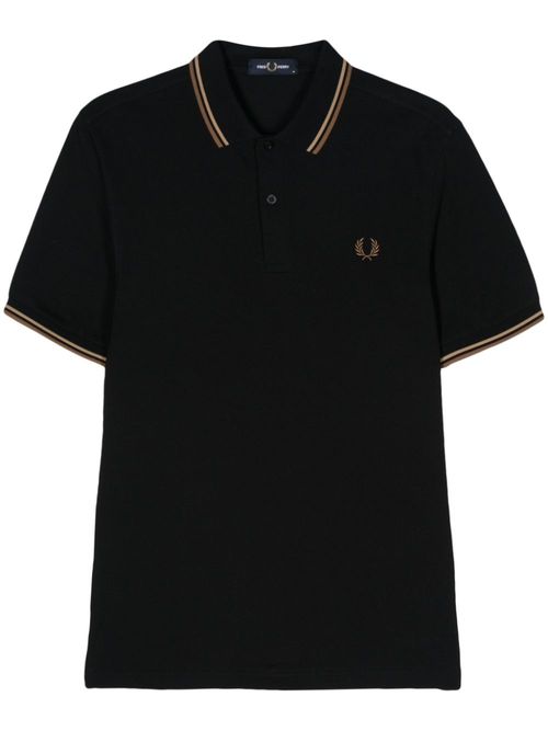 Fred Perry logo-embroidered...