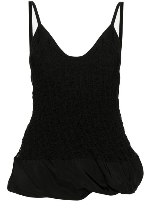 Jil Sander textured tank top...