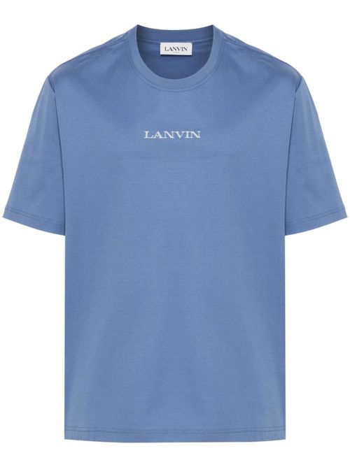 Lanvin logo-embroidered...