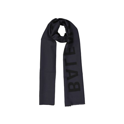 Balenciaga Logo Wool Scarf