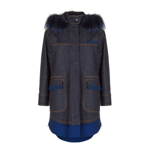 Fendi Denim Parka Jacket