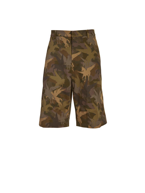 Etro Long Shorts Camouflage