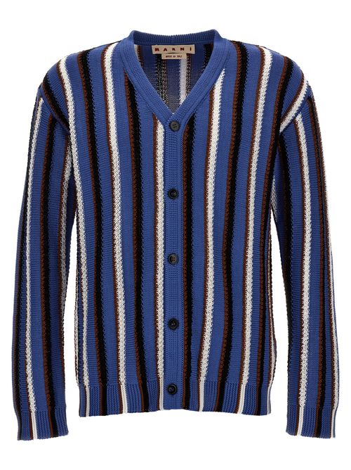 Marni Striped Cardigan