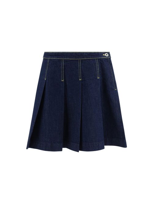 Kenzo Pleated Mini Skirt