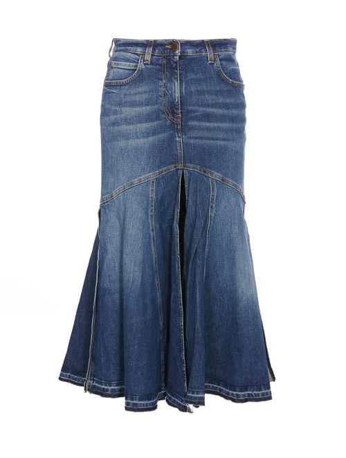 Pinko Ghirla Denim Skirt