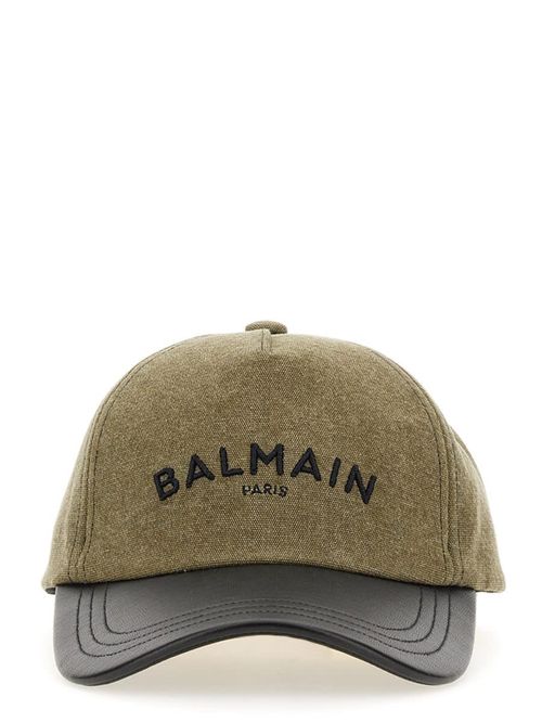 Balmain Baseball Hat With Logo