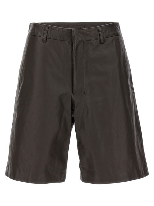 Lemaire Leather Bermuda Shorts