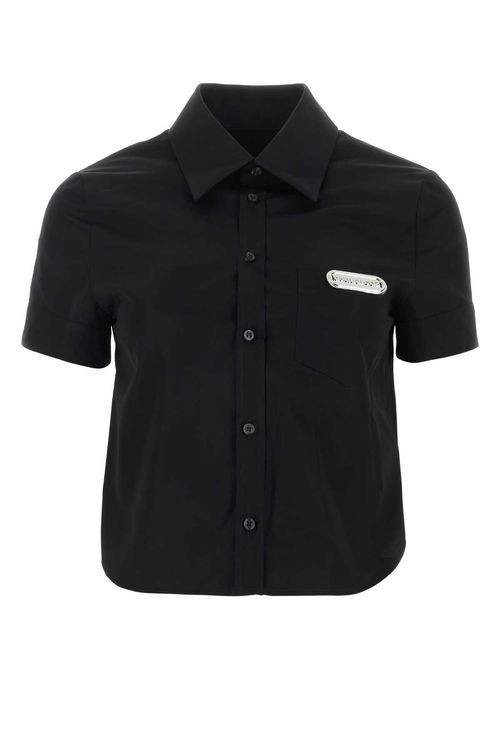 Dsquared2 Black Poplin Shirt