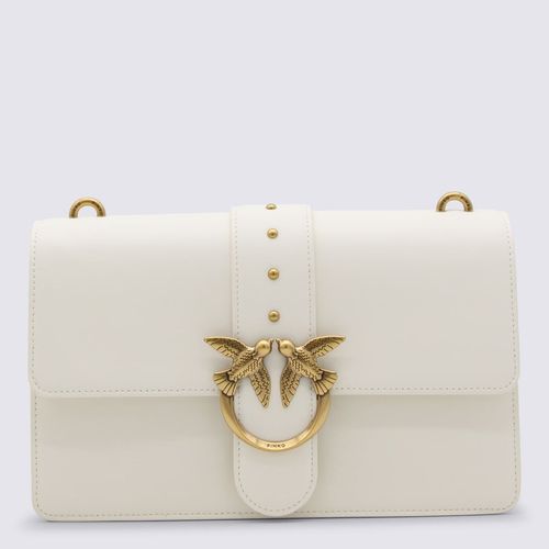 Pinko White Leathwr Love One...