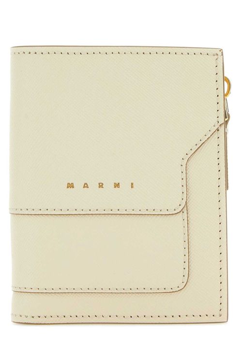 Marni Ivory Leather Wallet