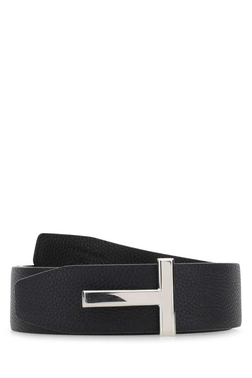 Tom Ford Black Leather Belt