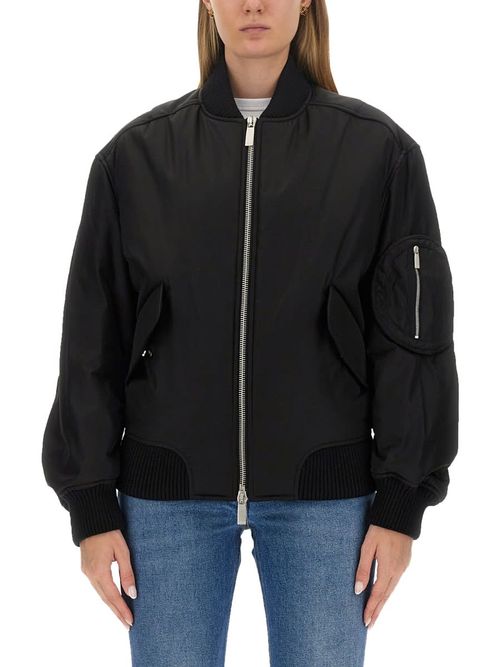 Off-White Nylon Bomber Jacket