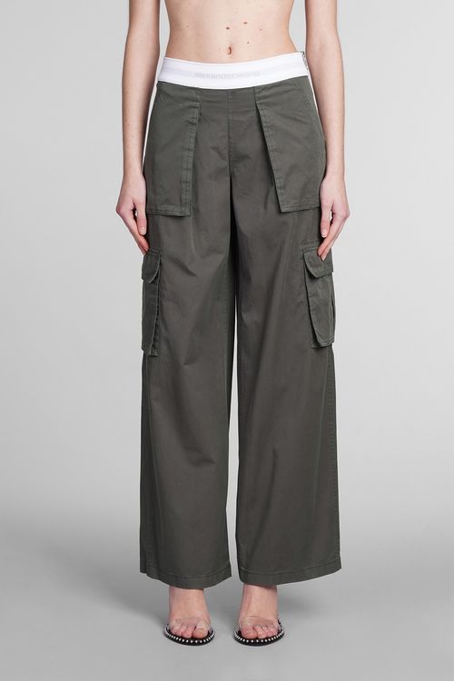 Alexander Wang Pants In Grey...