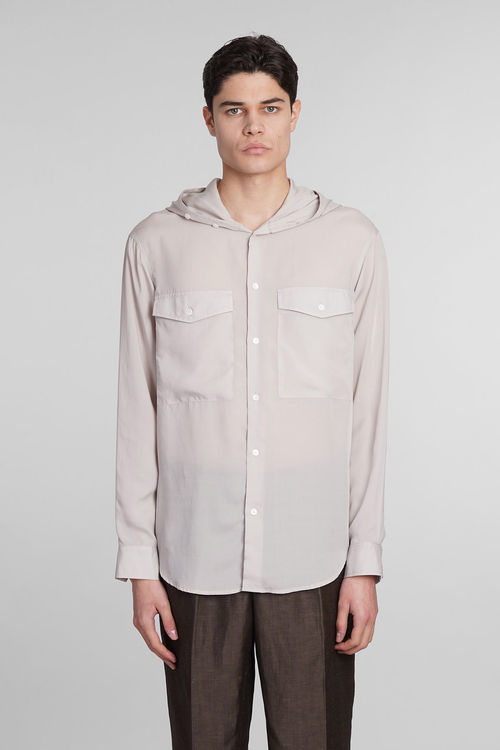 Emporio Armani Shirt In Grey...