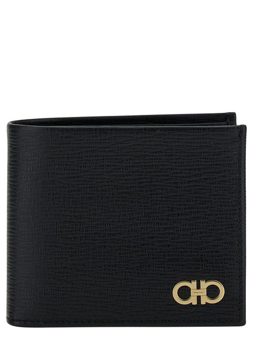 Black Gancini Bi-Fold Wallet...