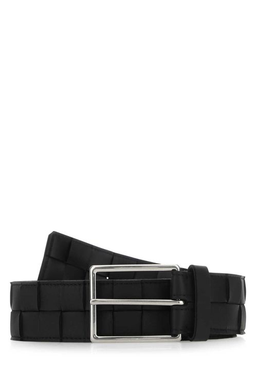 Bottega Veneta Black Leather...