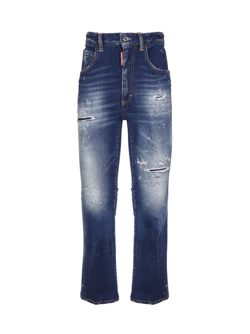 Dsquared2 Cropped Flared Jeans