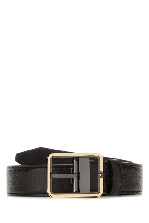 Montblanc Brown Leather Belt