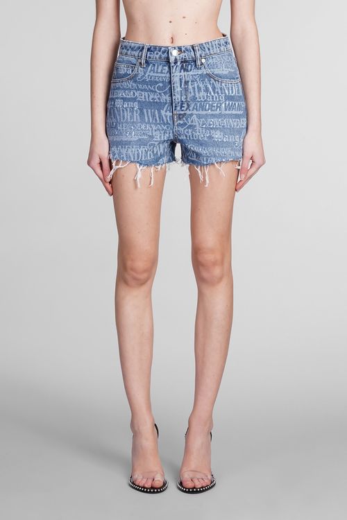 Alexander Wang Shorts In Blue...