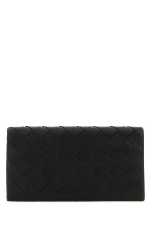 Bottega Veneta Black Leather...