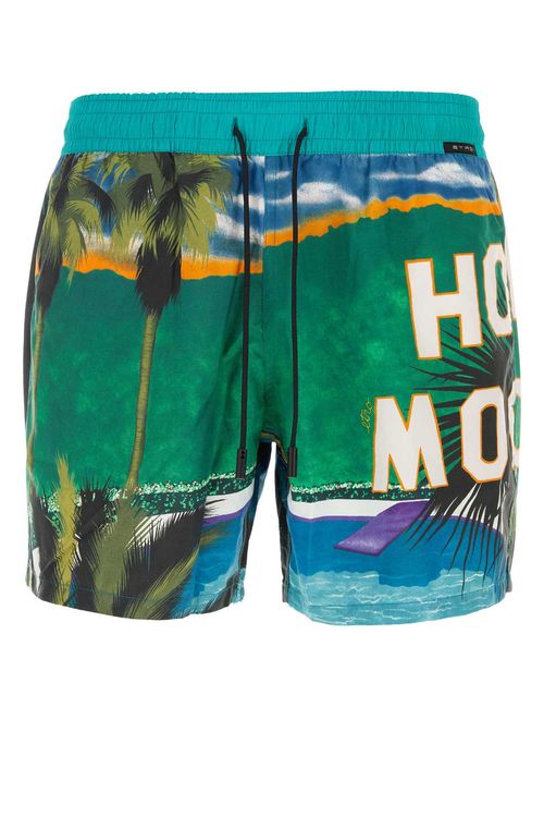 Etro Printed Nylon Swimming...