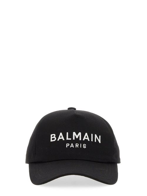 Balmain Baseball Hat With Logo