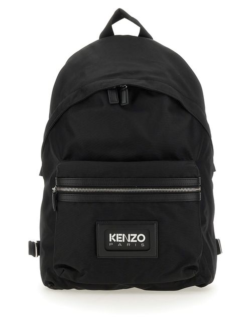 Kenzo Logo Patch Backpack