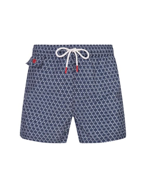 Kiton Navy Blue Swim Shorts...