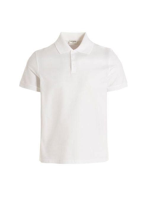 Saint Laurent Polo Ricamo Logo