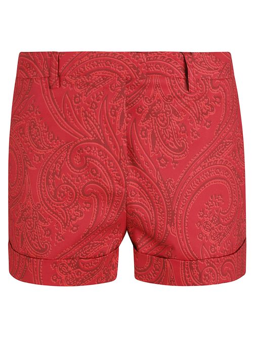 Etro Paisley Print Shorts