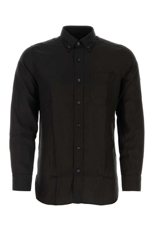 Tom Ford Black Lyocell Shirt