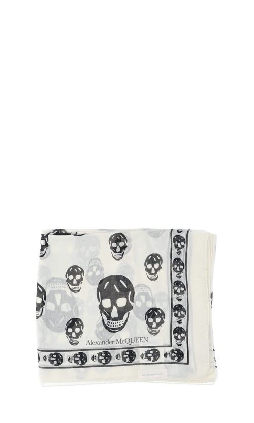 Alexander Mcqueen Skull Scarf