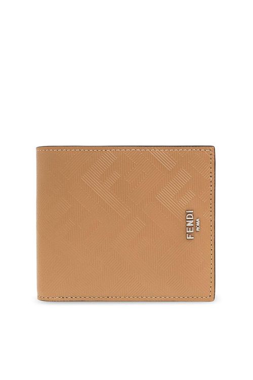 Fendi Logo-Printed Bi-Fold...