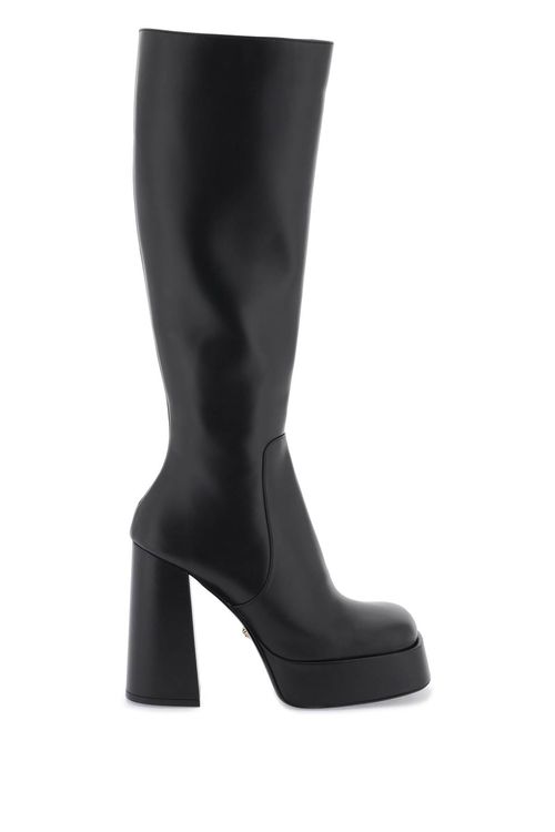 Versace Knee-High Boots