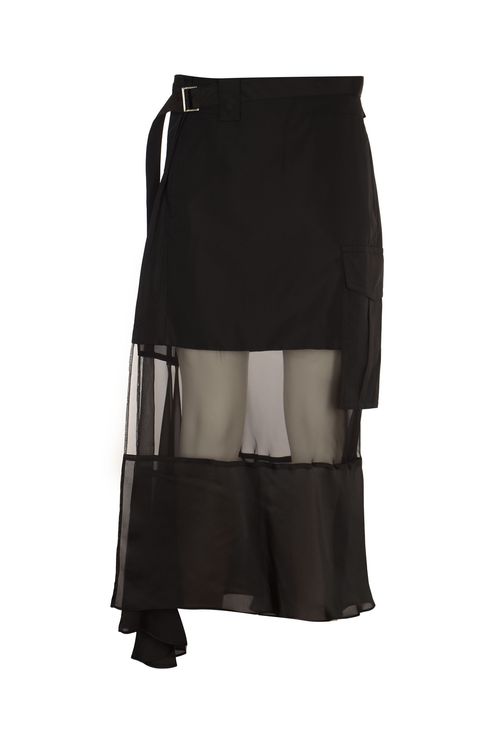 Sacai Semi-See-Through Skirt