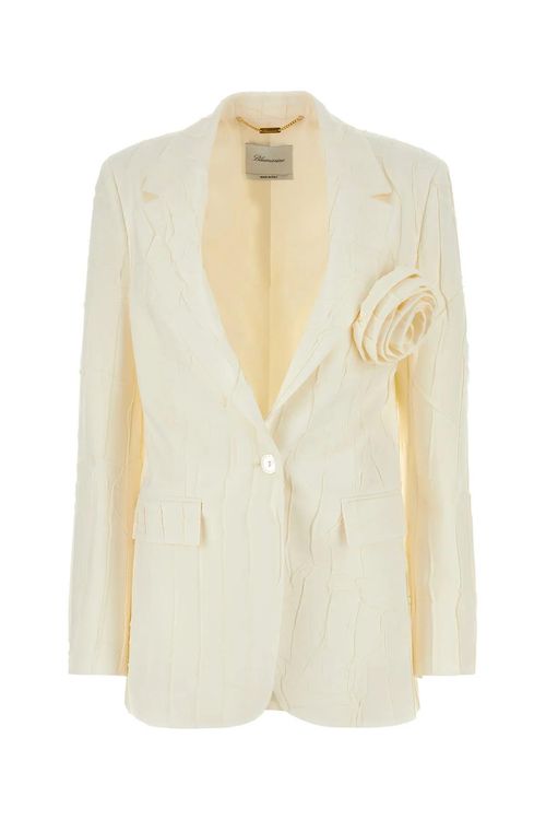 Blumarine Ivory Polyester...