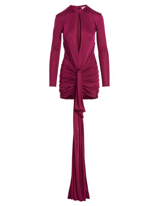 Saint Laurent Draped Dress