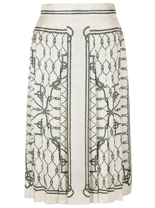 Tory Burch Silk Skirt