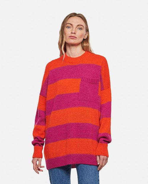 J.w. Anderson Striped Mohair...