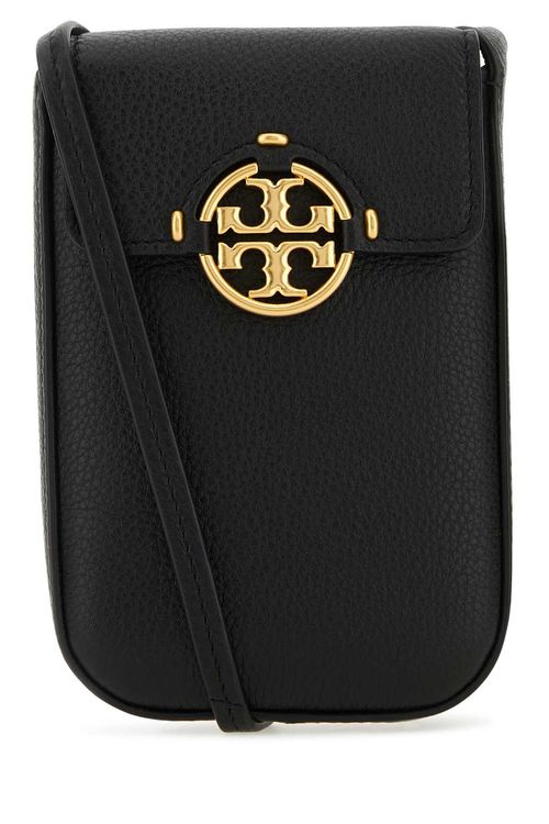 Tory Burch Black Leather...